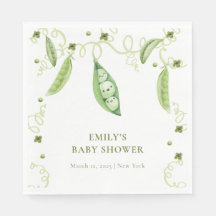 Ervilha Doce Do Jardim Moderno Em Chá de fraldas D