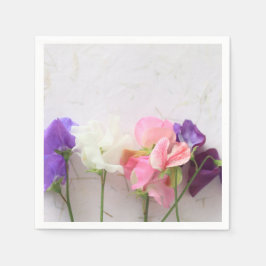 Guardanapo De Papel Ervilhas doces frescas