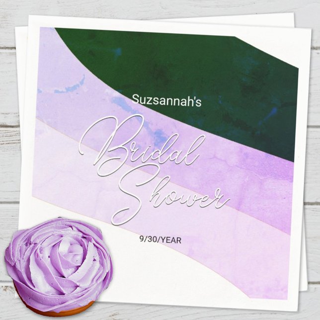 Guardanapo De Papel Escadas Violetas Verdes Russas e Horizontais (Criador carregado)