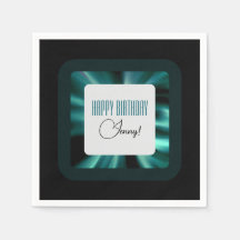 Esmeralda Verde Moderna Preto e Branco