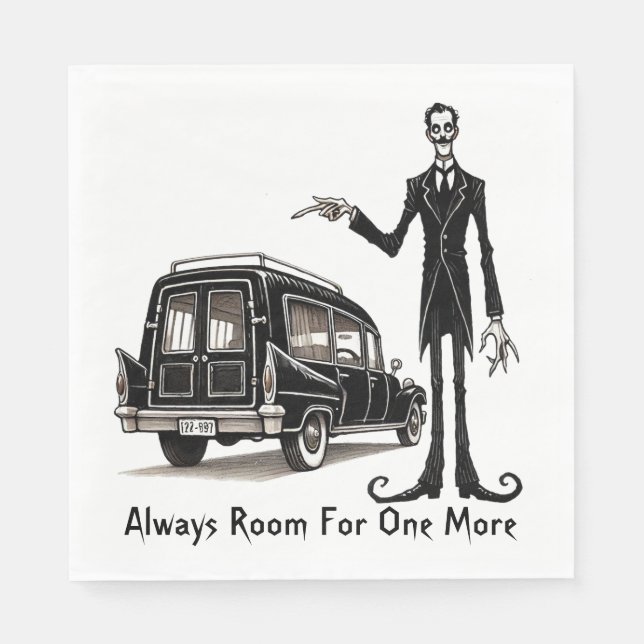 Guardanapo De Papel Espaço Para Mais Um (Frente)