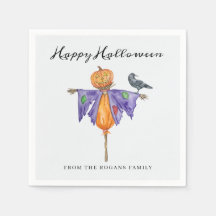 Espantalho de Halloween com Abóbora