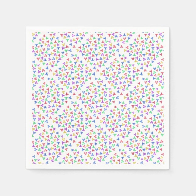 Guardanapo De Papel Espinadores do Fidget (Frente)