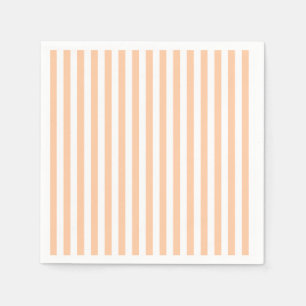 Guardanapo De Papel Espingardas Finas - Pêssego Branco e Profundo