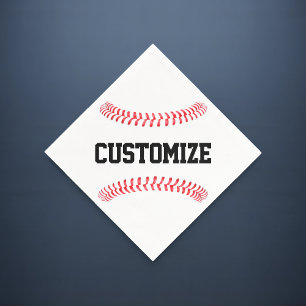 Guardanapo De Papel Esportes de Texto Personalizados de Banqueta de Ba