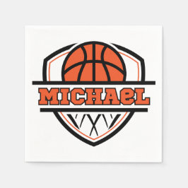 Guardanapo De Papel Esportes legal Laranja Negra