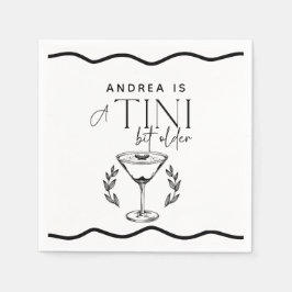 Guardanapo De Papel Espresso | Martini | Coquetel de Aniversário