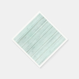 Guardanapo De Papel Espuma do Mar Verde Mint Pastel Turquesa Madeira R