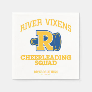 Guardanapo De Papel Esquadrão de Cheerhead River Vixens
