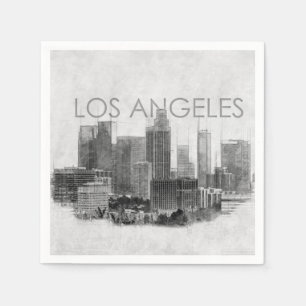 Guardanapo De Papel Esquema da cidade de Los Angeles