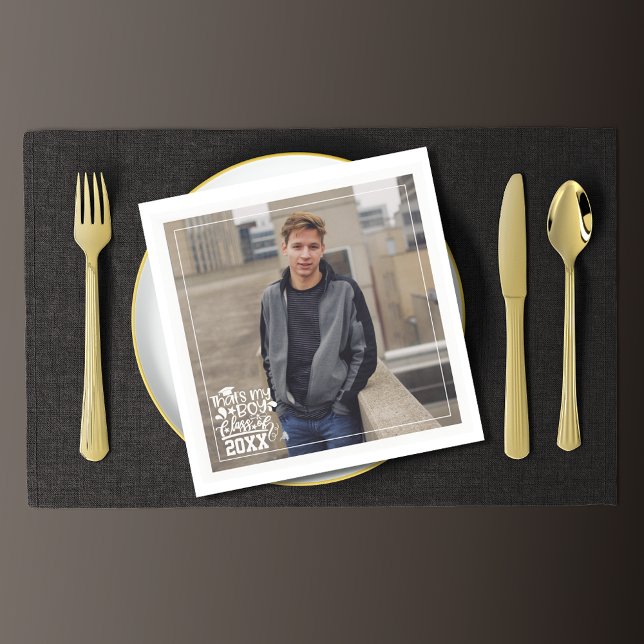 Guardanapo De Papel Essa é a minha turma de 20XX de graduação de fotos (Criador carregado)