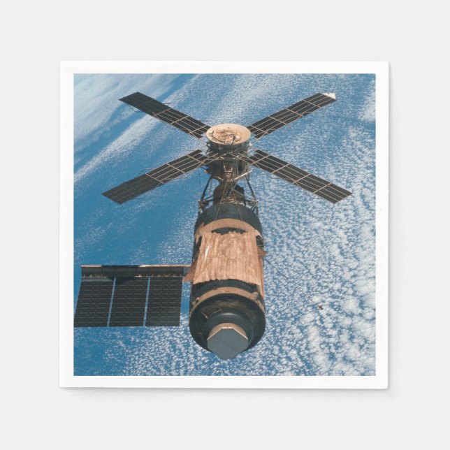 Guardanapo De Papel Estação Espacial Skylab (Frente)