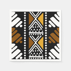 Guardanapo De Papel Estilo Africano Mesa Afrocêntrica Napkins