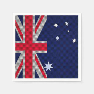 Guardanapo De Papel Estilo de Cromo de Fibra de Carbono Design na Aust