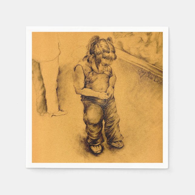 Guardanapo De Papel Estou perdido em Le Tianguie, México (Frente)