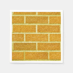 Guardanapo De Papel Estrada de Tijolo Amarelo Festa de Aniversário Esp