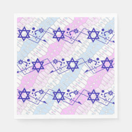 Guardanapo De Papel Estrela Festiva de David Ribbon