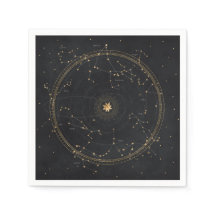 Estrelas astrológicas mapeiam estrelas negras dour