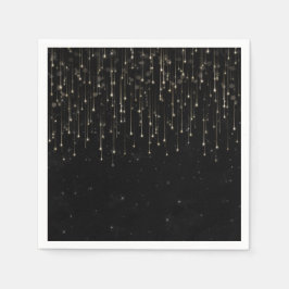 Guardanapo De Papel Estrelas Cadentes Brilhantes Festa de Engajamento 