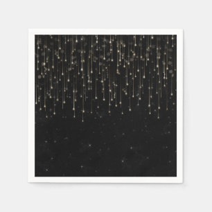 Guardanapo De Papel Estrelas Cadentes Brilhantes Festa de Noivado Pret