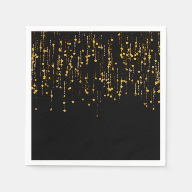 Guardanapo De Papel Estrelas do ouro (Frente)