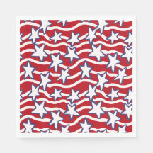 Estrelas e Stripes Fluidas da América