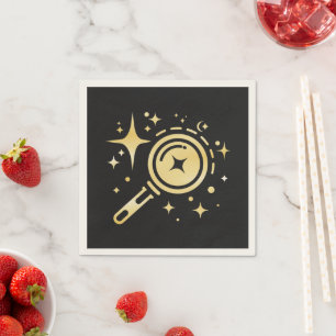 Guardanapo De Papel Estrelas emblem Sparkle AI, farol da era digital