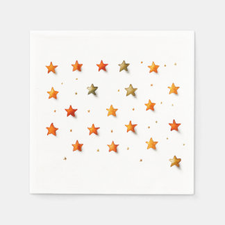 Guardanapo De Papel Estrelas Mínimas Quentes: Nápoles Festas de aniver