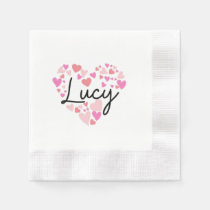Guardanapo De Papel Eu amo Lucy