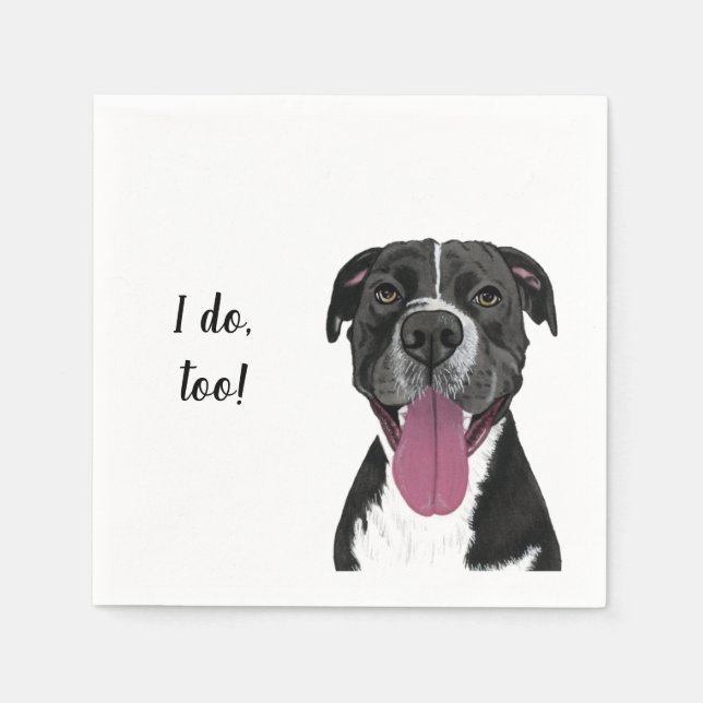 Guardanapo De Papel Eu Faço Coquetel Napkins (Frente)