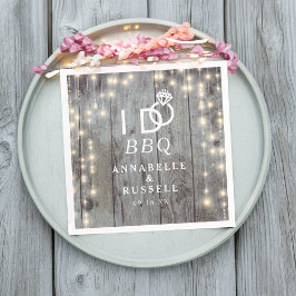 Guardanapo De Papel Eu faço Luzes Rústicas de Madeira Compromisso