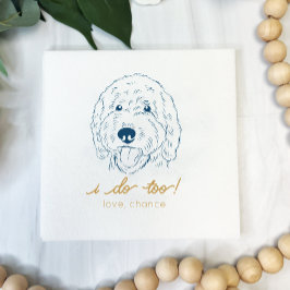 Guardanapo De Papel Eu Faço Um Casamento De Arroz De Nápoles