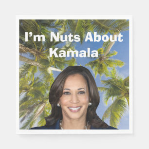 Guardanapo De Papel Eu sou Loucos sobre Kamala
