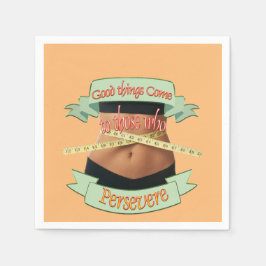 Guardanapo De Papel Eu vou perseverar