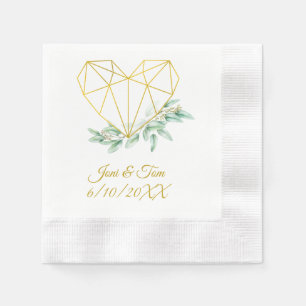 Guardanapo De Papel Eucalyptus Wedktail Napkins