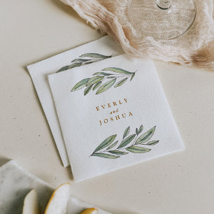 Guardanapo De Papel Evergreen Romântico