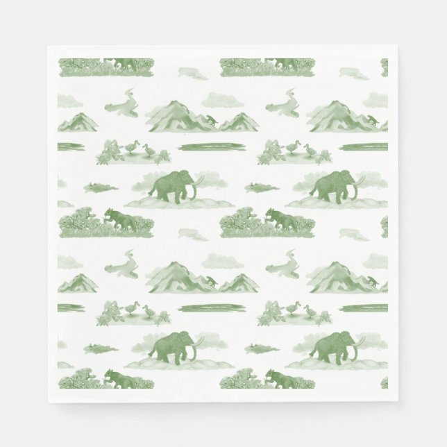 Guardanapo De Papel Extinção do Toile Napkins (Frente)