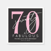 Fabulosa Festa de Aniversário de 70 Anos