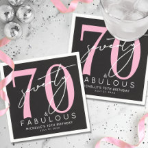 Fabulosa Festa de Aniversário de 70 Anos