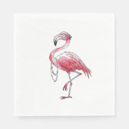 Guardanapo De Papel Fabuloso Flamingo