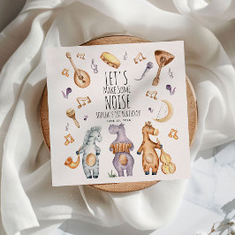 Guardanapo De Papel Façam Bons Bons Animais Africanos Aniversário