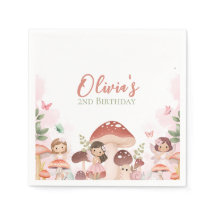 Fada Aniversário, Floresta de Jardim Whimsso Encan