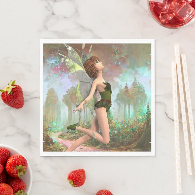 Guardanapo De Papel Fada da floresta (Insitu)