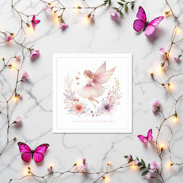 Guardanapo De Papel Fada-primeiro aniversario Encantada