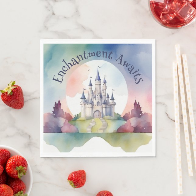 Guardanapo De Papel Fairy Tale Castle Party (Insitu)