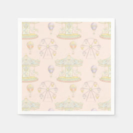 Guardanapo De Papel Fairytale Vintage Amusement Park