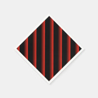 Faixa Diagonal Misturada Preta e Vermelha