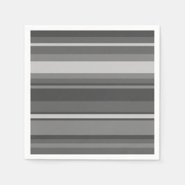 Guardanapo De Papel faixas de cinza