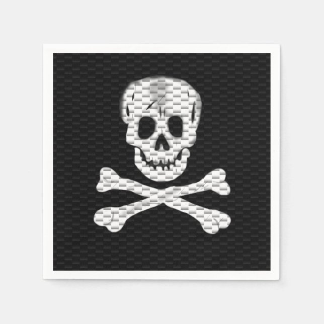 Guardanapo De Papel Fale como um dia de pirata (Frente)