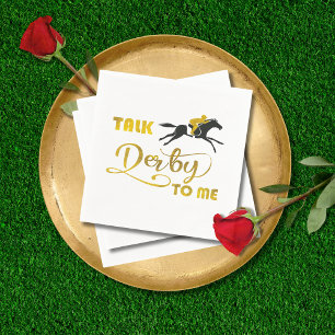 Guardanapo De Papel Fale sobre Derby para mim Corrida de Cavalo